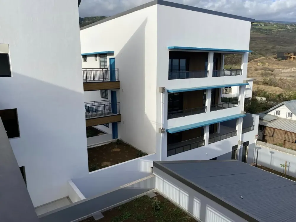 Vue balcon batiment