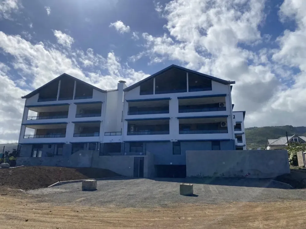Vue batiment construction